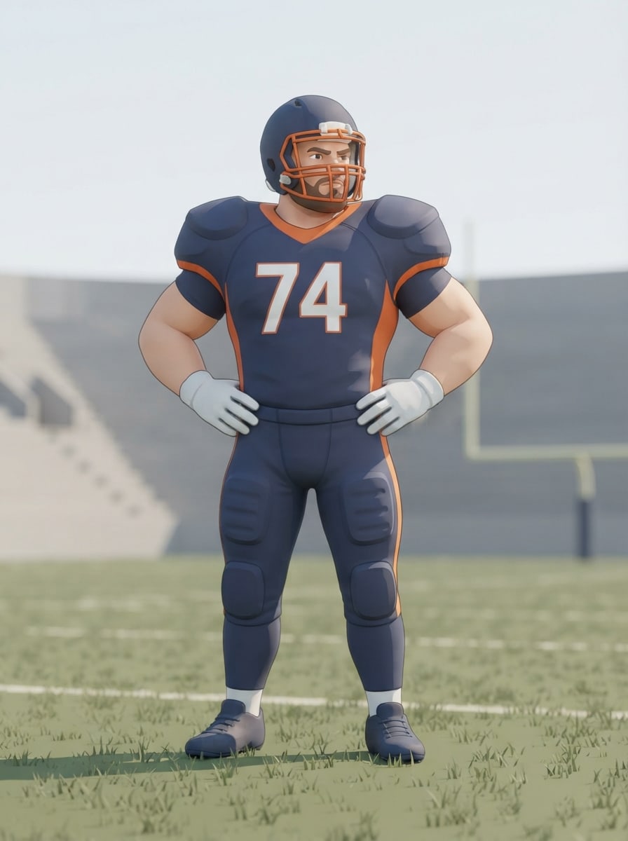 A strong hero