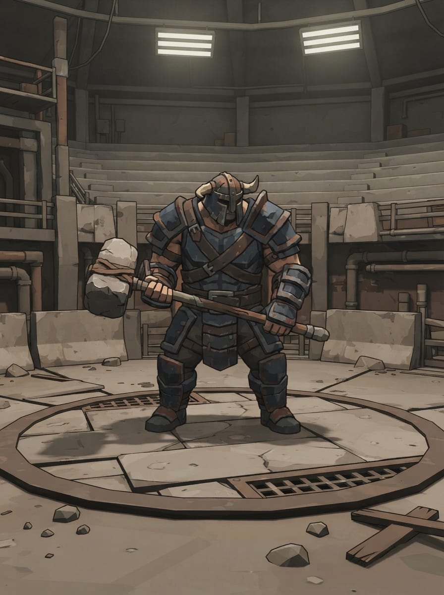 A strong hero
