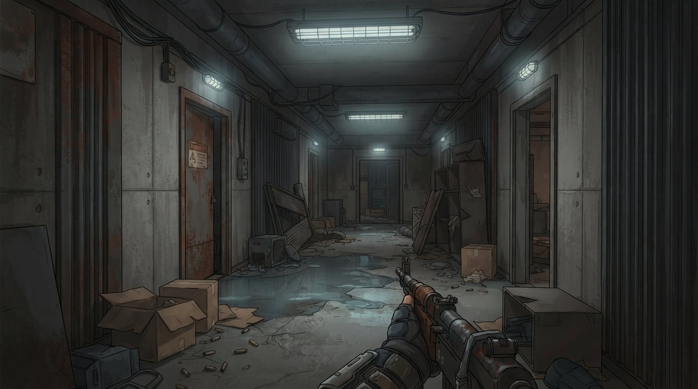 Tight dark halls