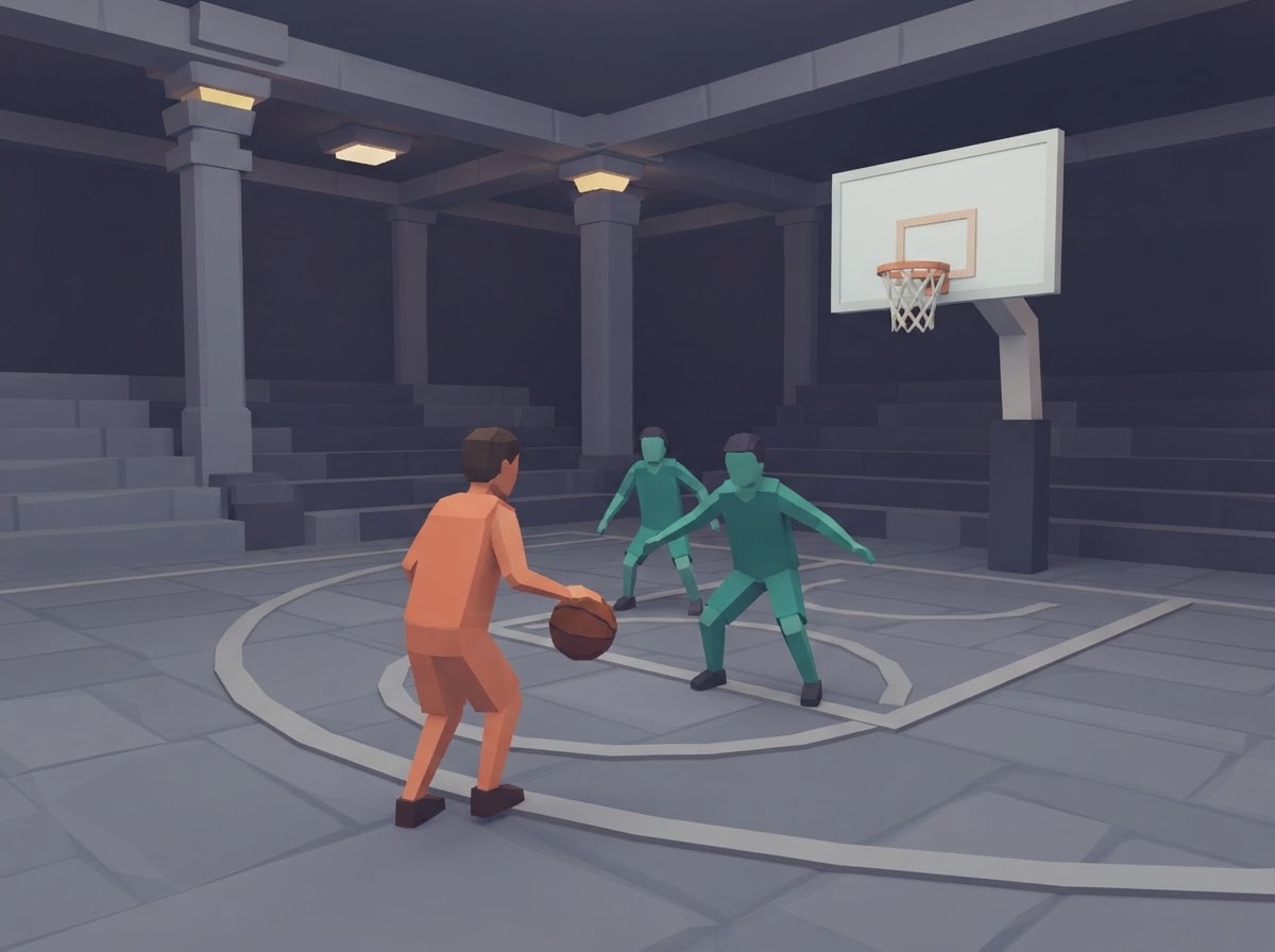 Chunky low-poly