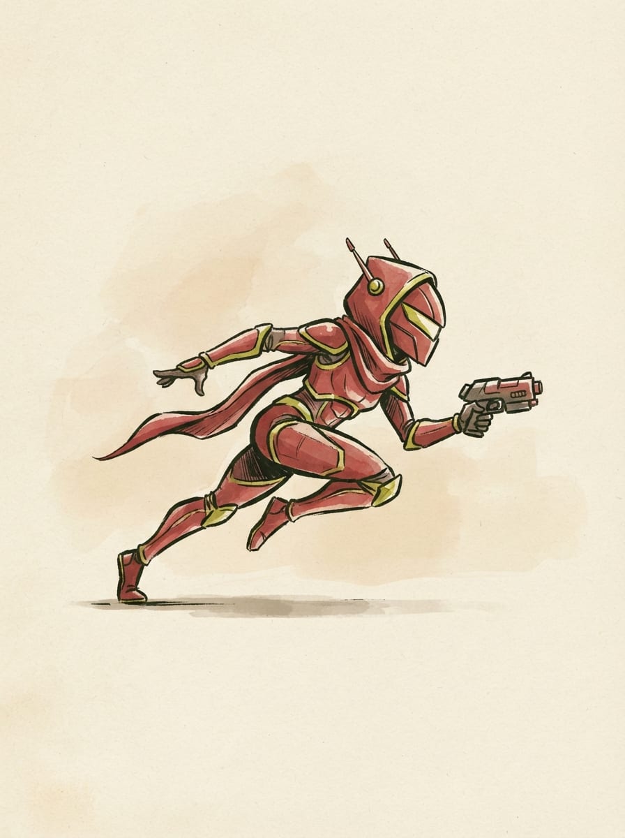 A sneaky hero