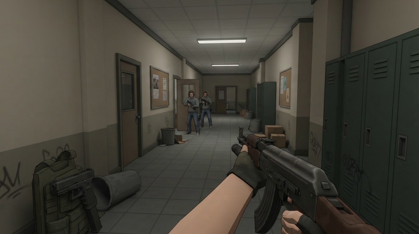 Tight dark halls