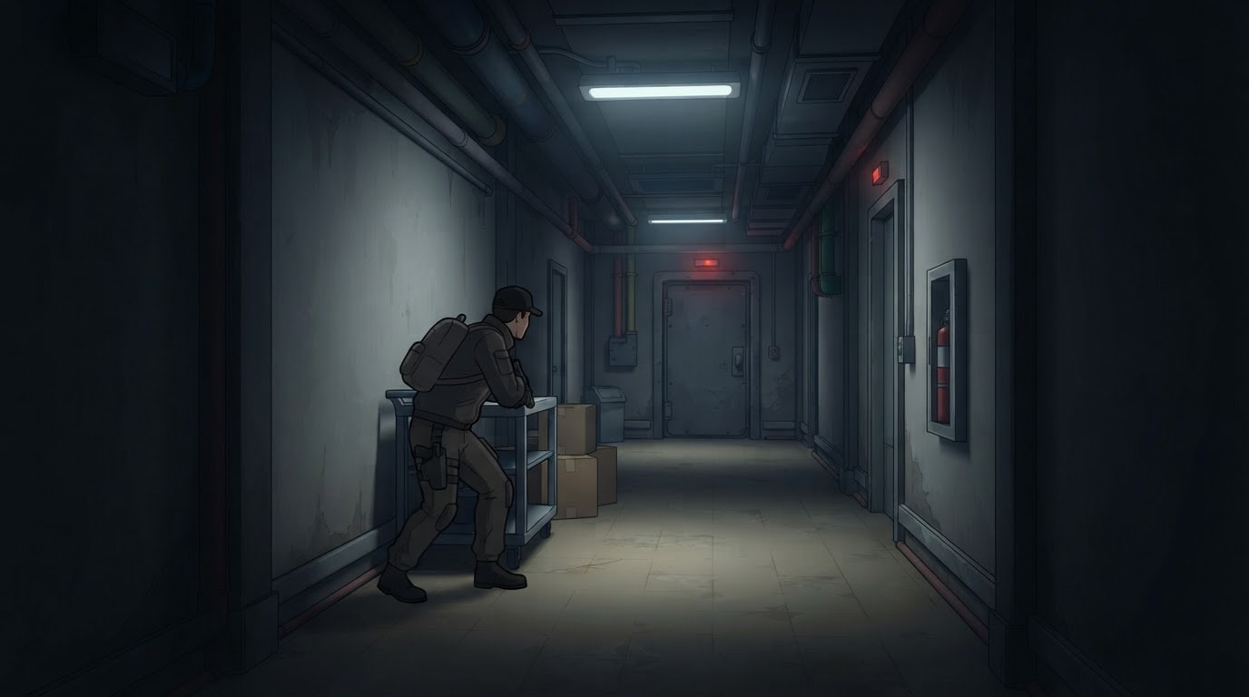 Tight dark halls