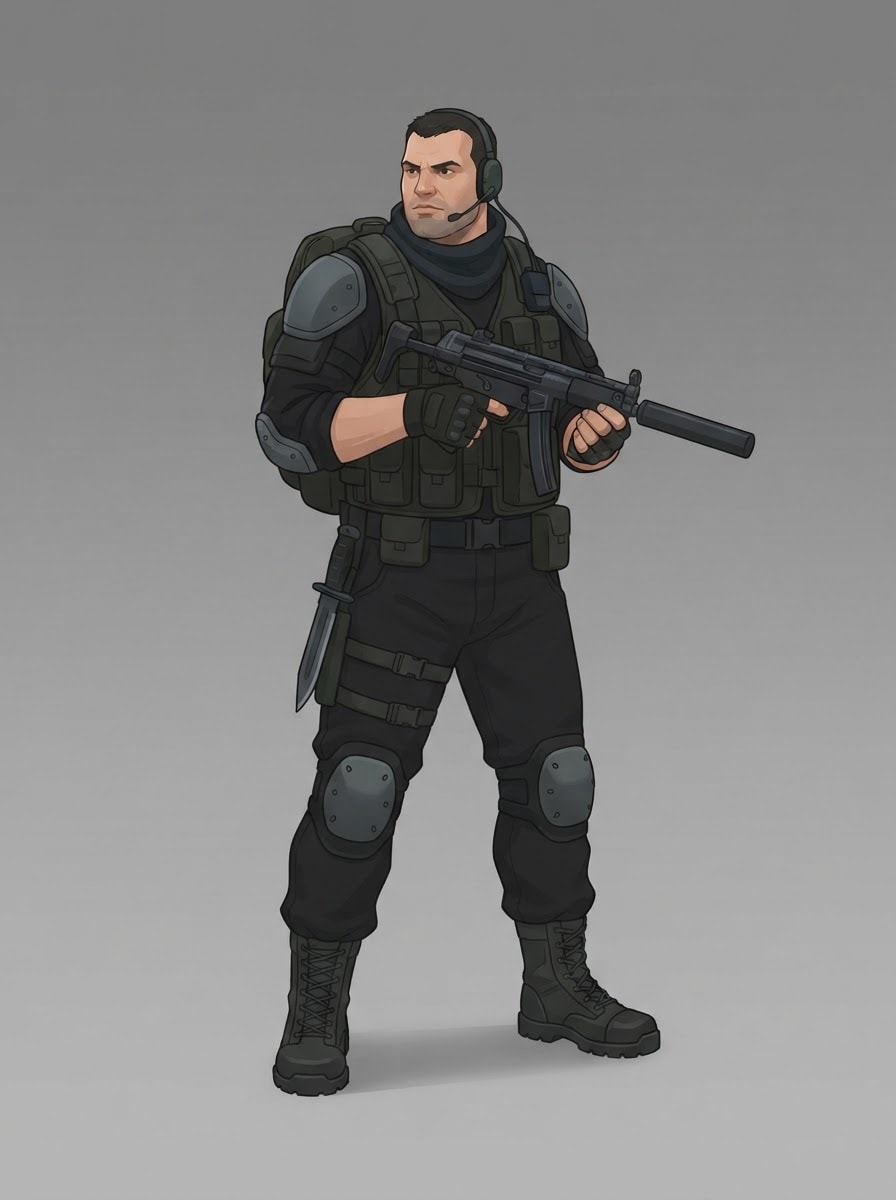A strong hero