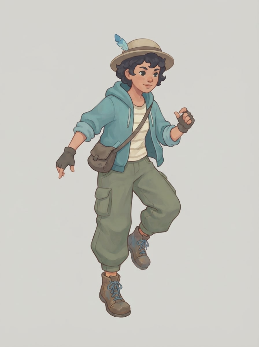 A sneaky hero