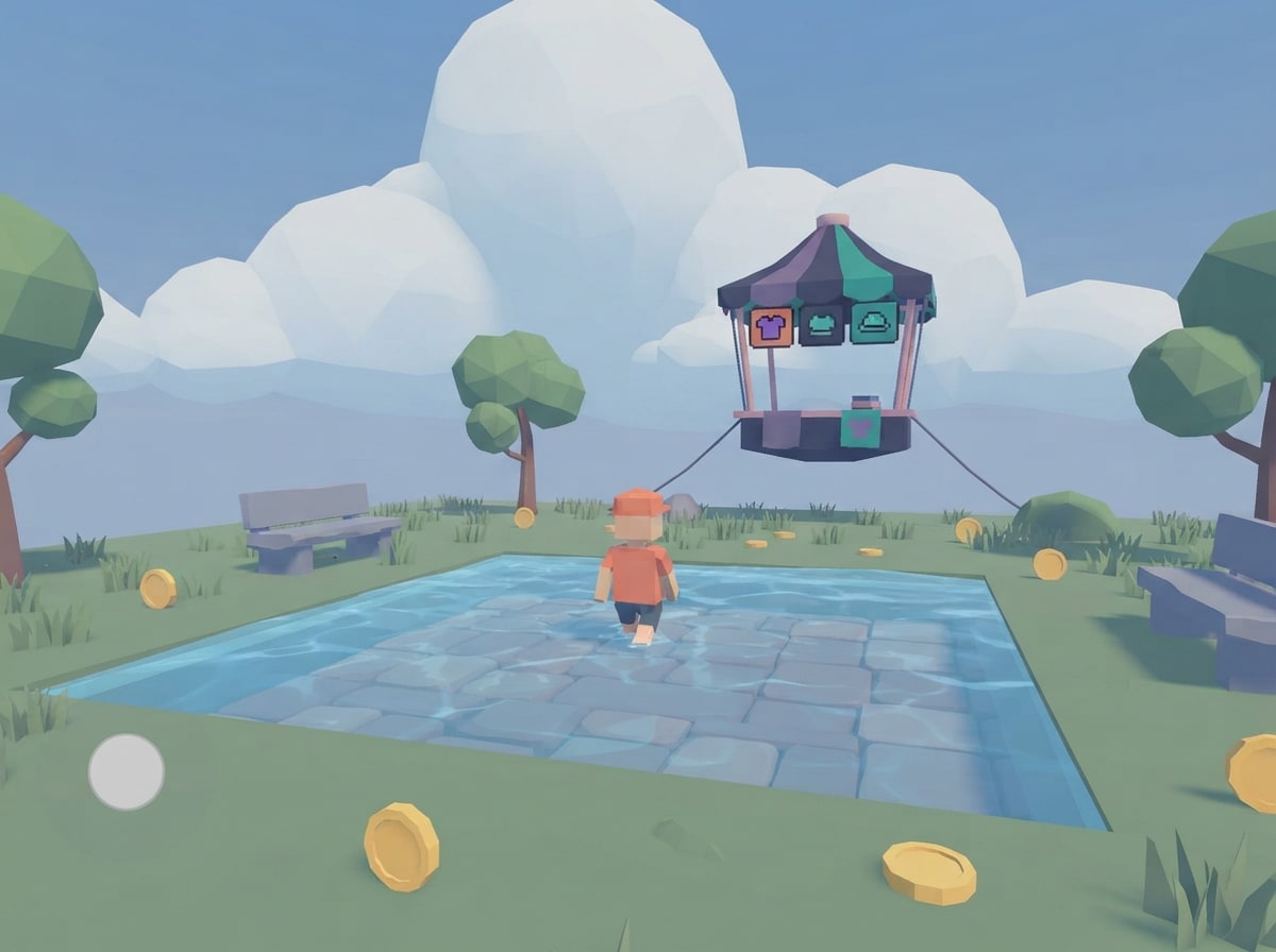 Chunky low-poly