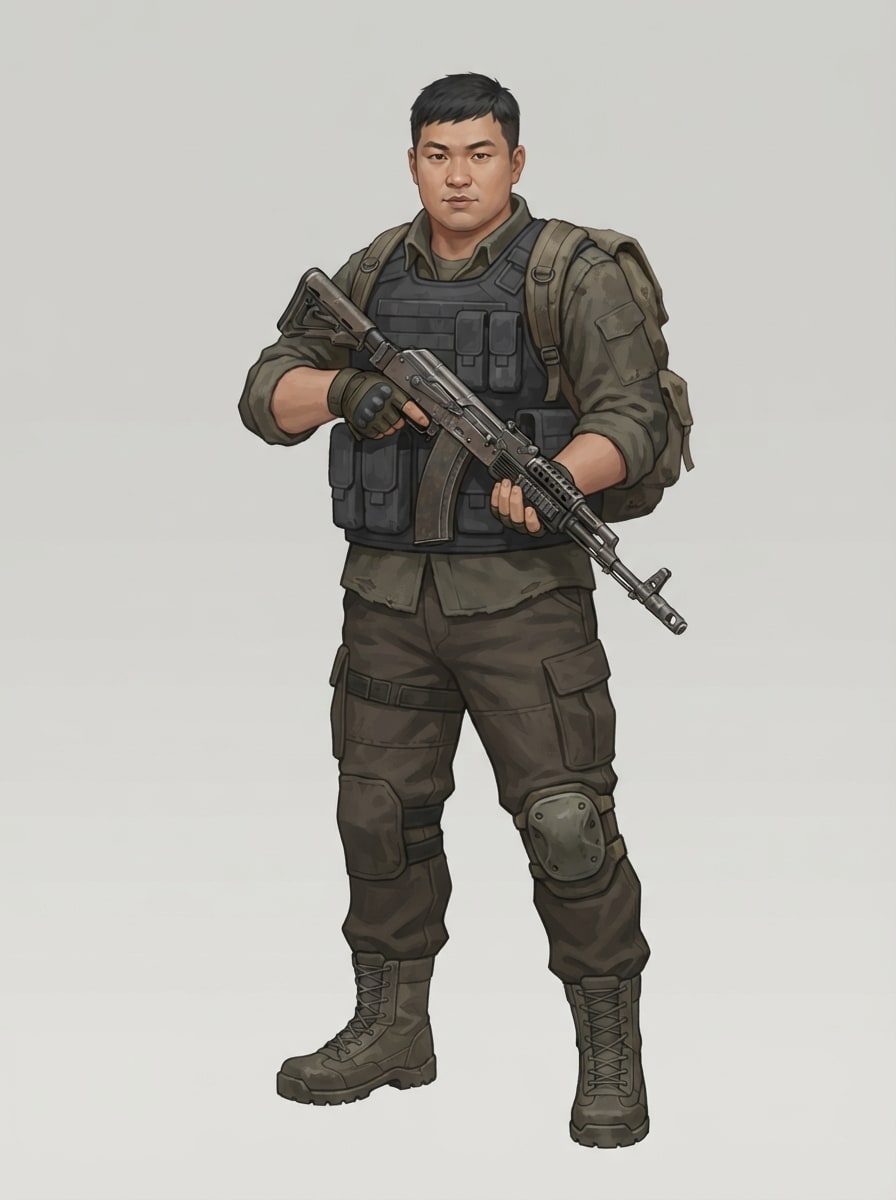 A strong hero