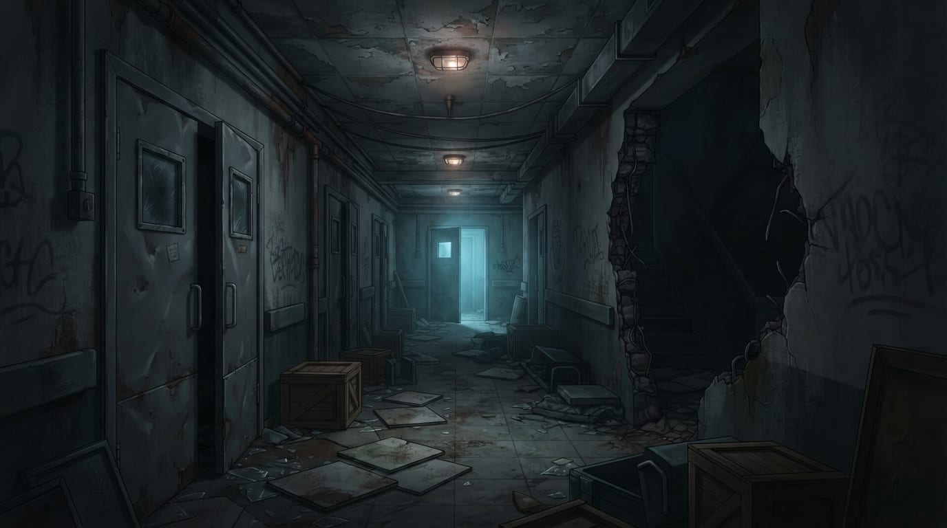 Tight dark halls