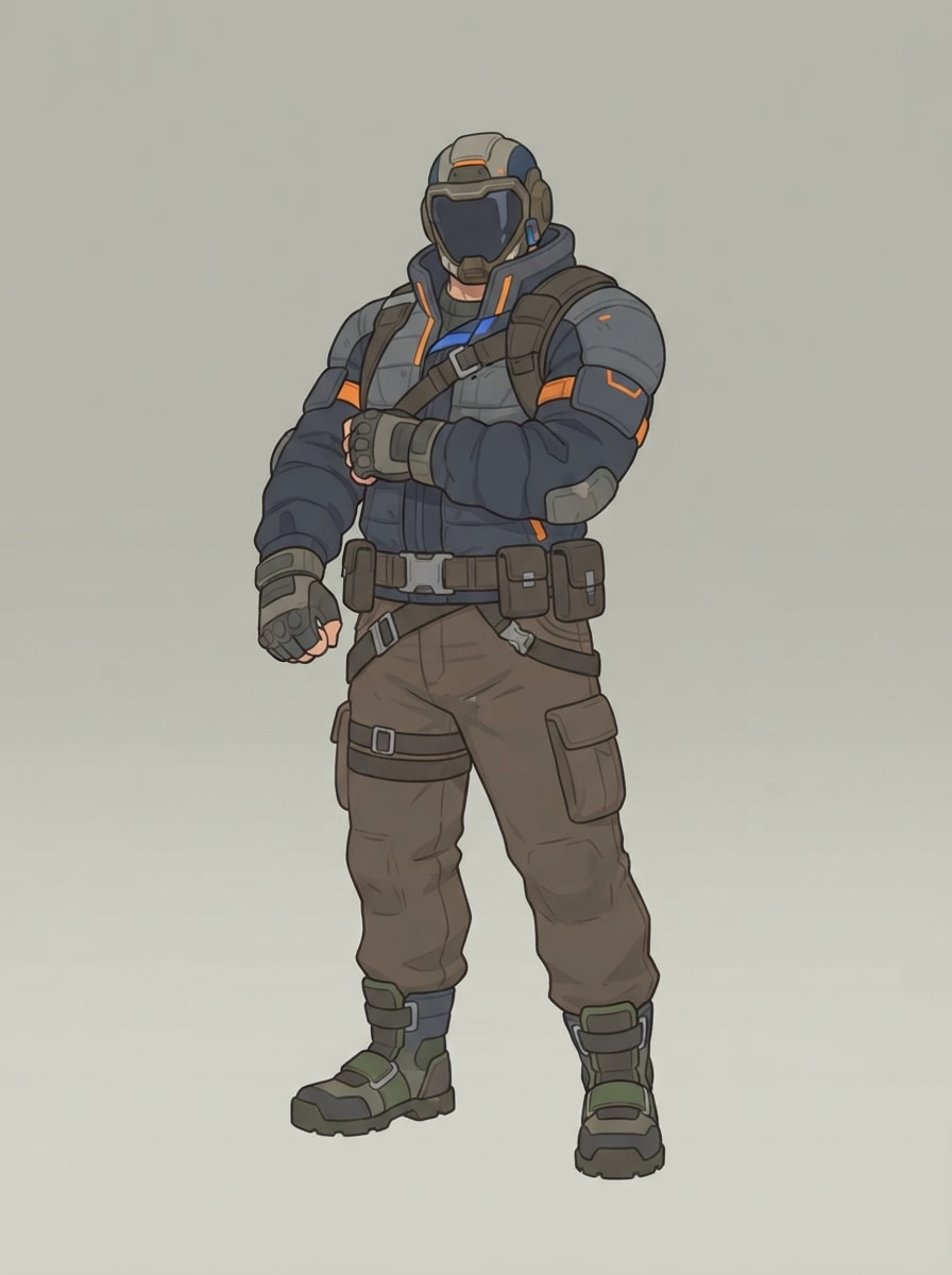 A strong hero