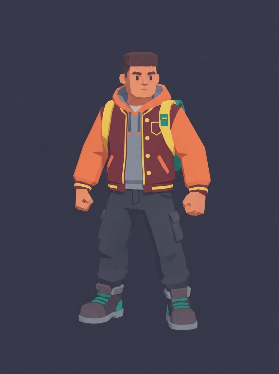 A strong hero