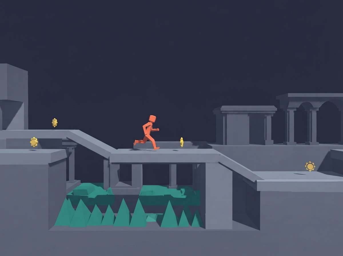 Chunky low-poly