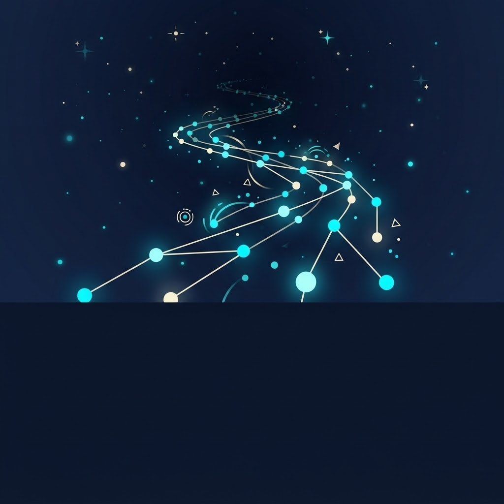 Image: Flat 2D motion-graphics explainer still, 16:9 wide