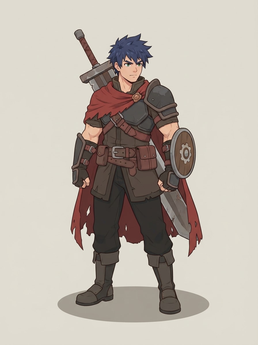 A strong hero