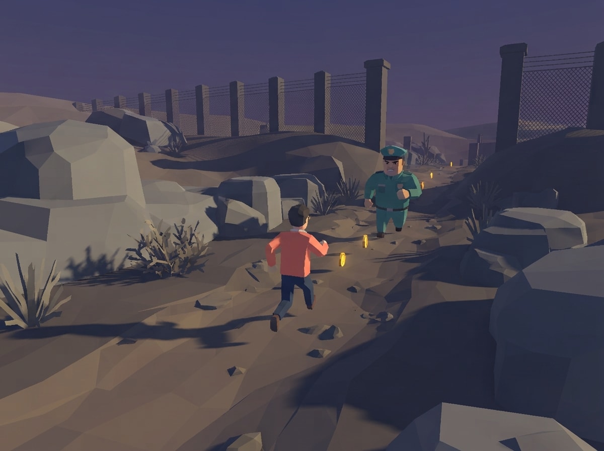 Chunky low-poly