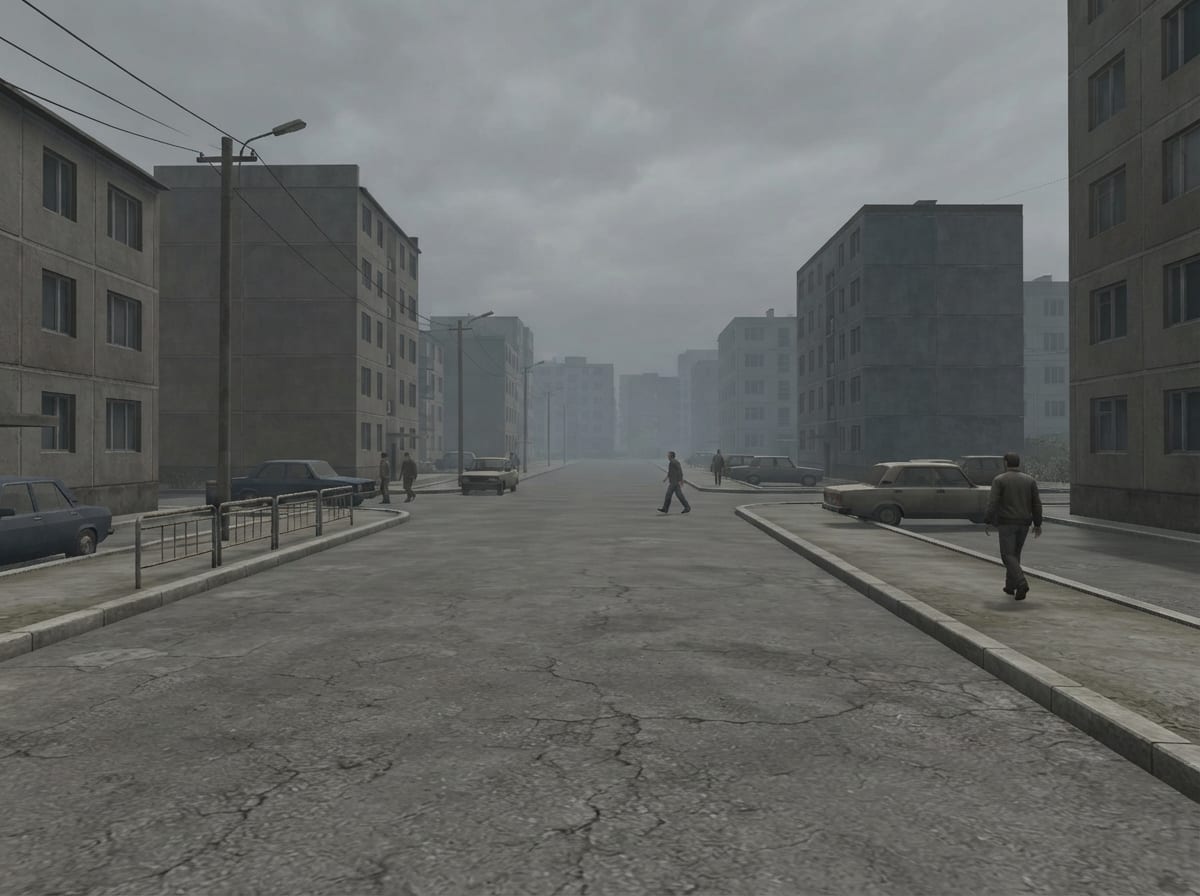 Grounded overcast street look