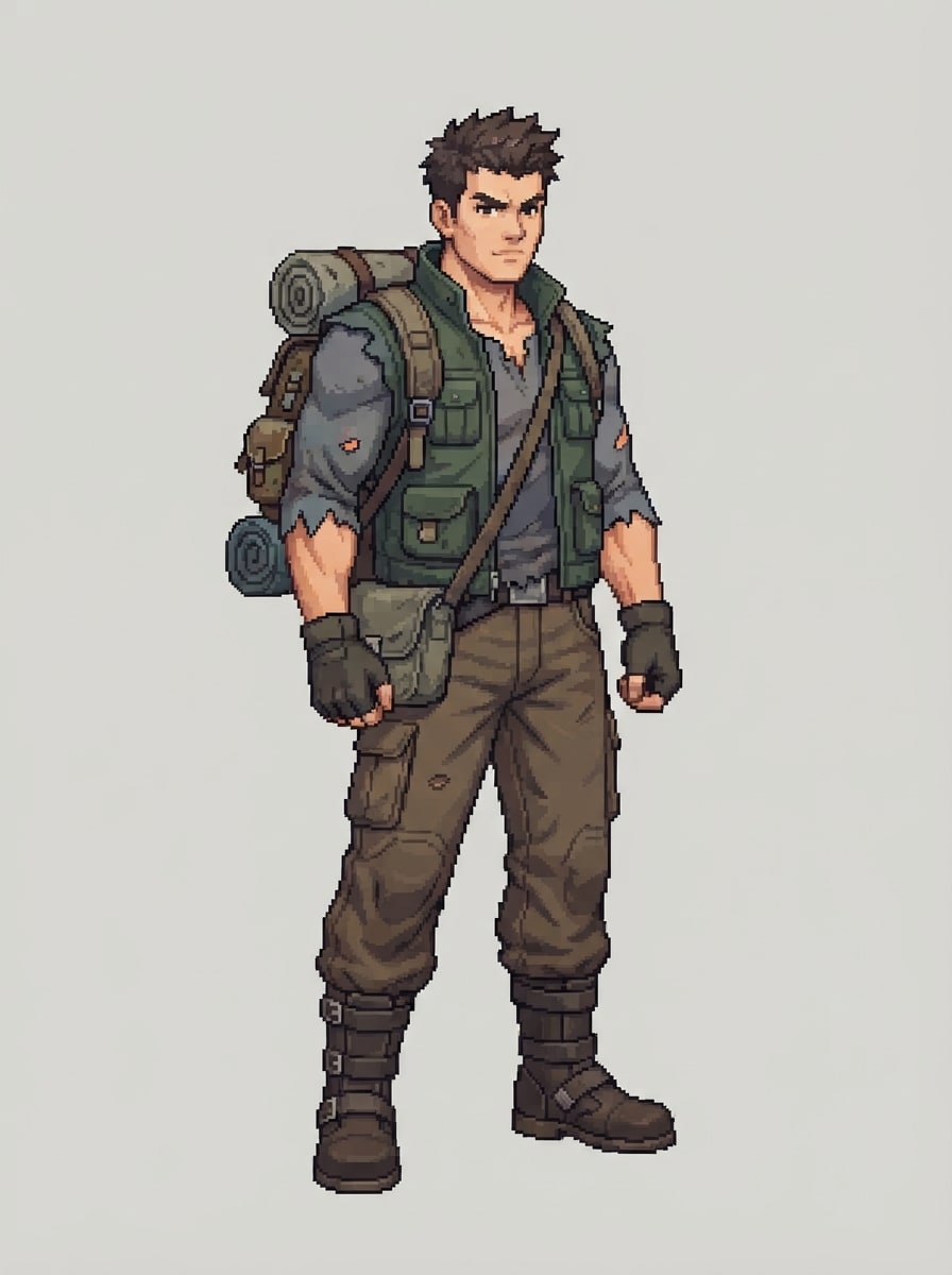 A strong hero