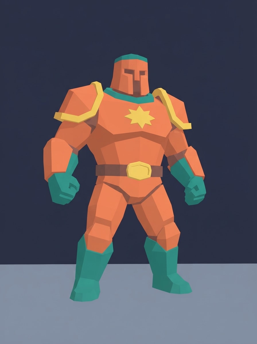 A strong hero