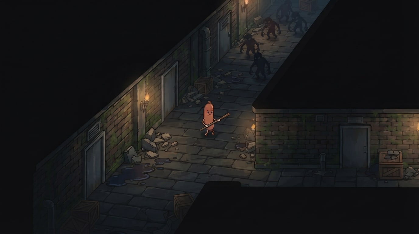 Tight dark halls
