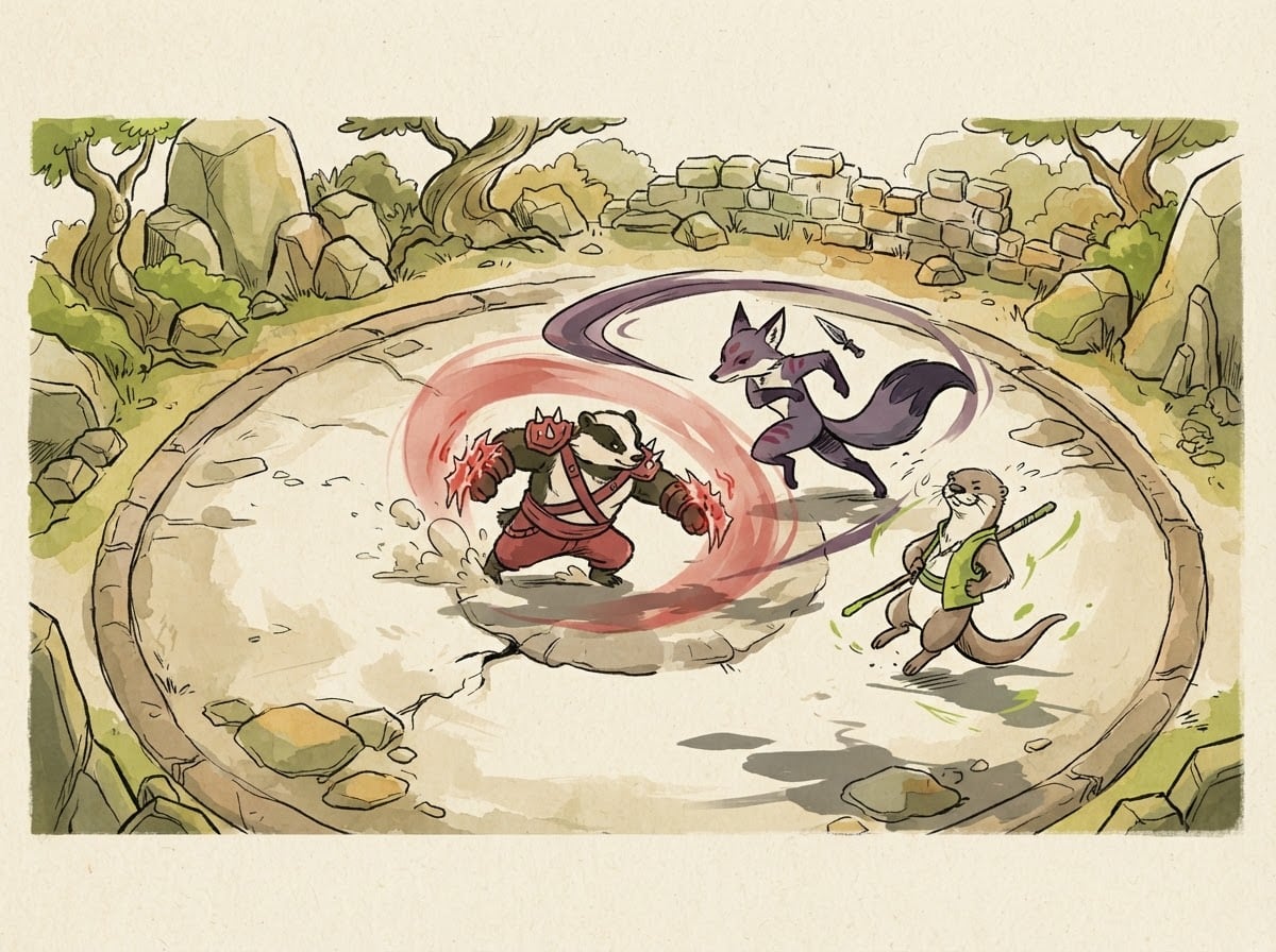 Hand-drawn