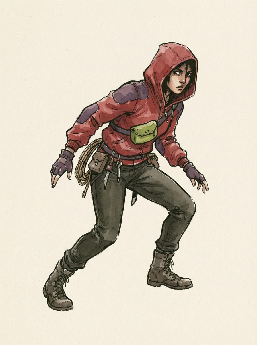 A sneaky hero
