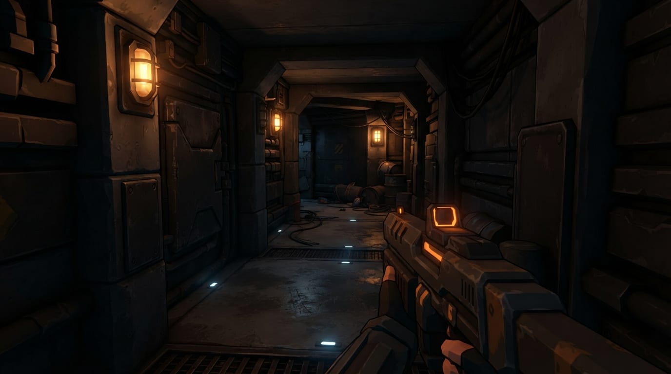 Tight dark halls