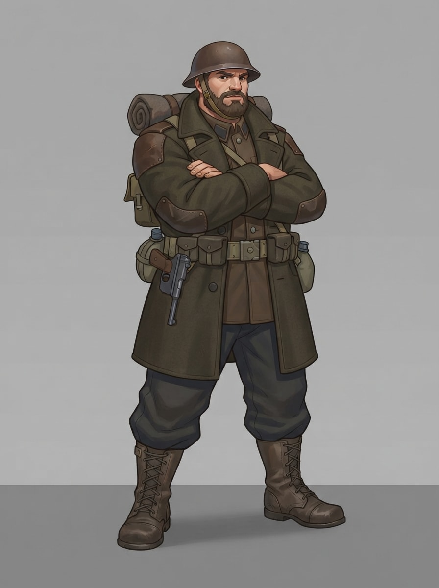 A strong hero
