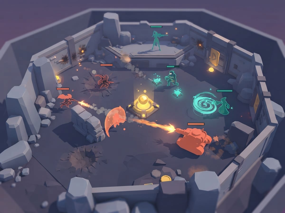 Chunky low-poly