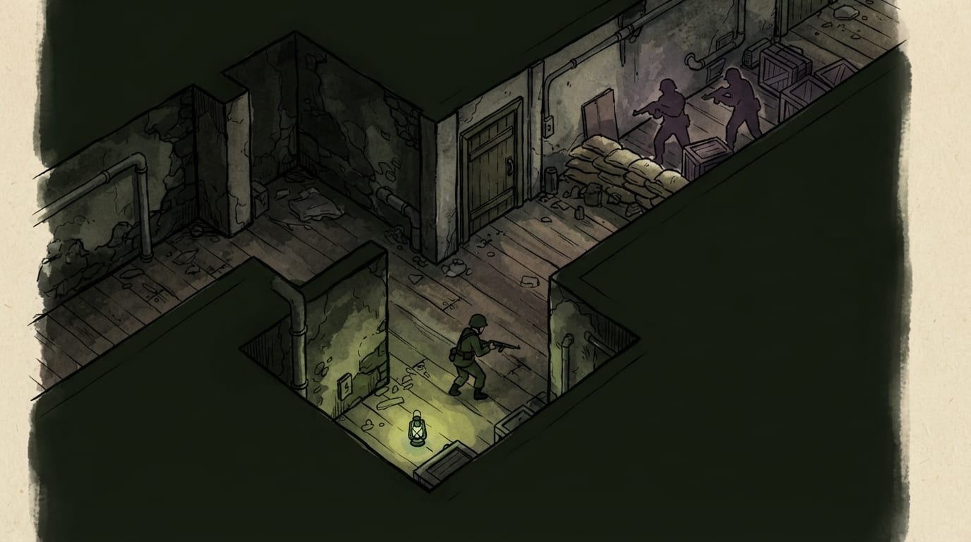 Tight dark halls