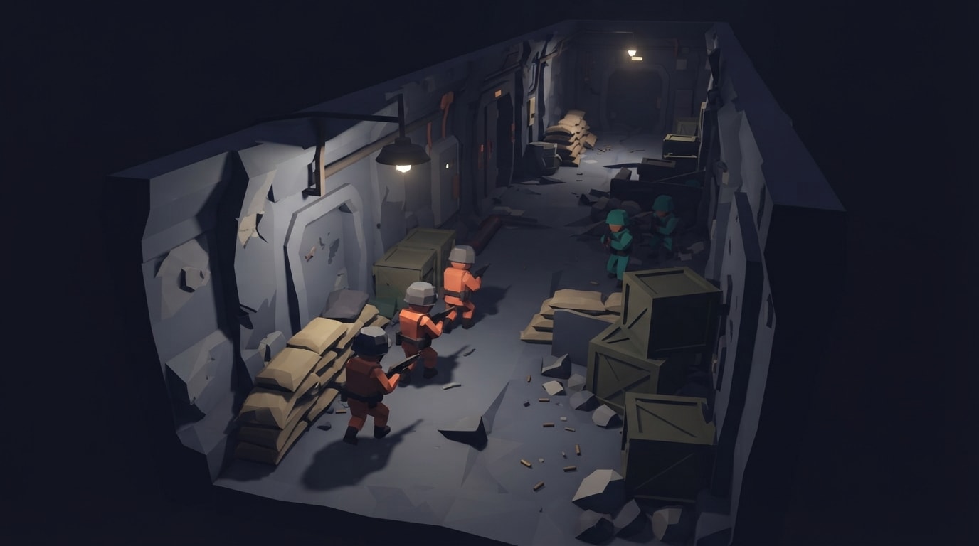 Tight dark halls