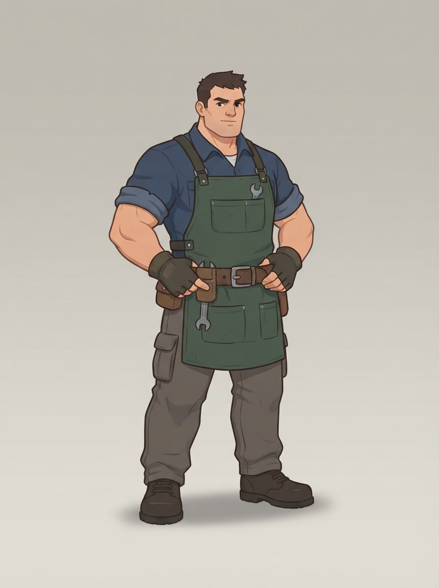 A strong hero