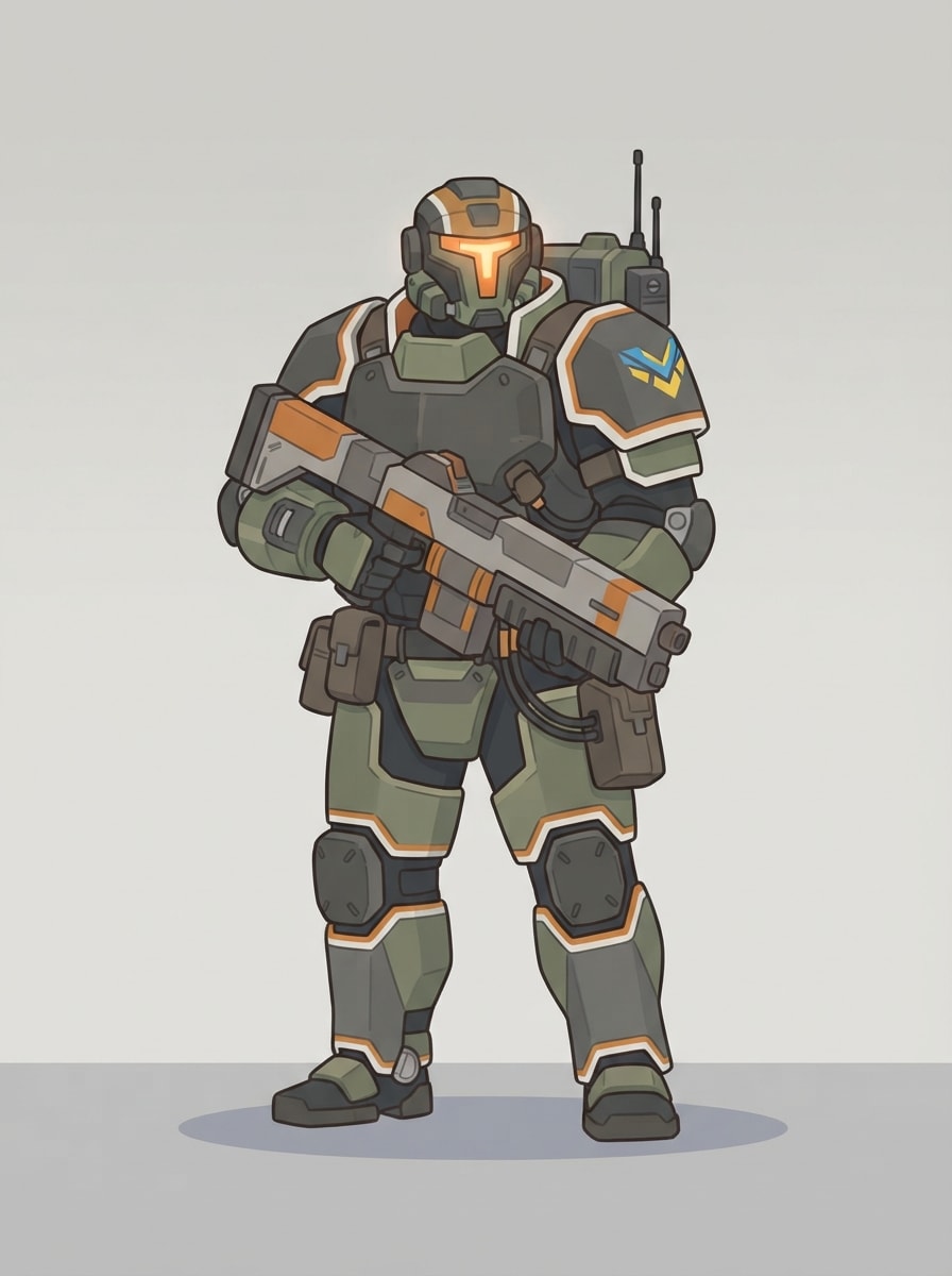 A strong hero