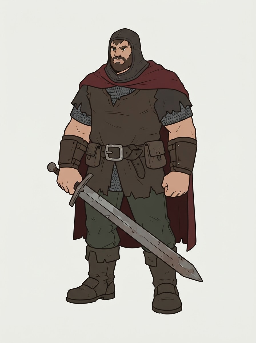 A strong hero