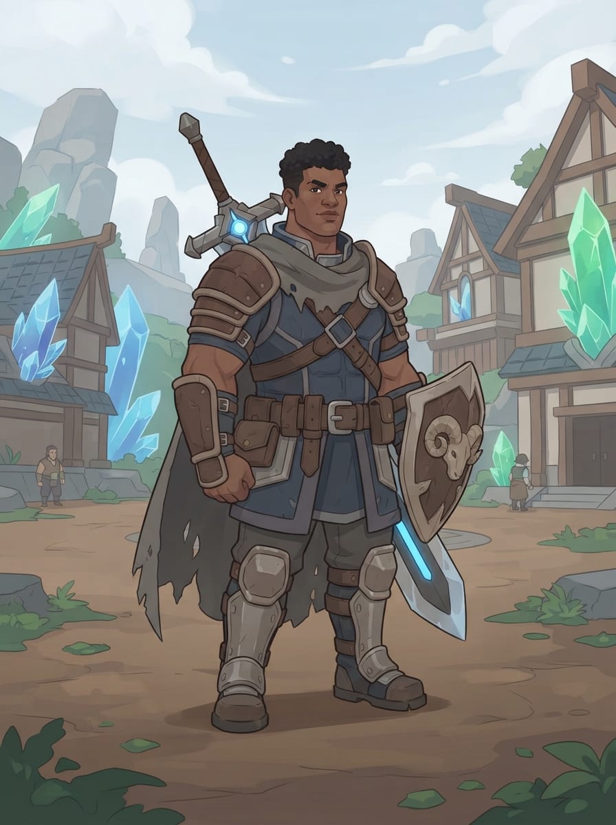 A strong hero