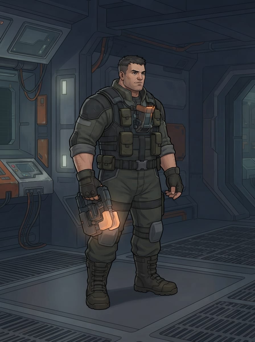 A strong hero