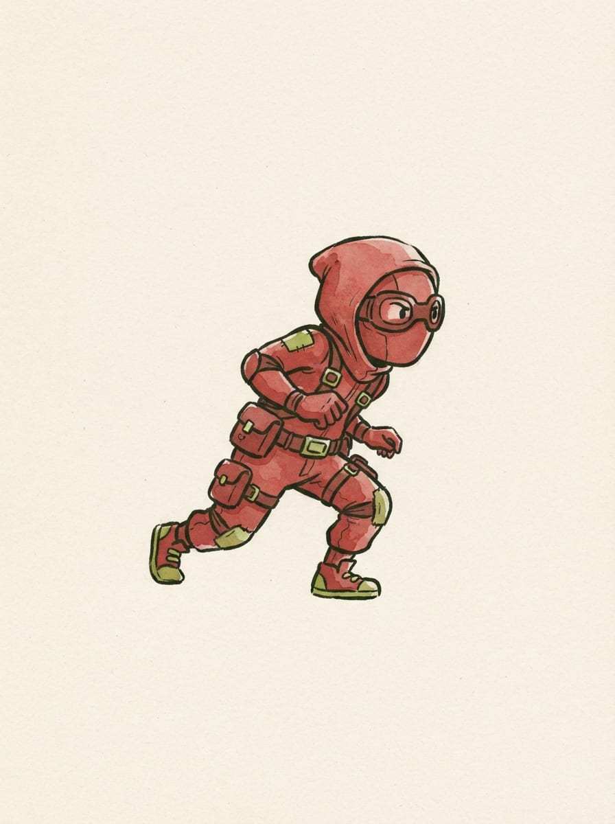 A sneaky hero