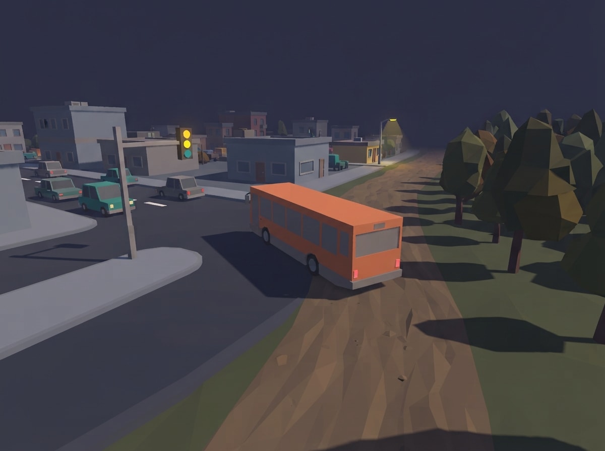 Chunky low-poly