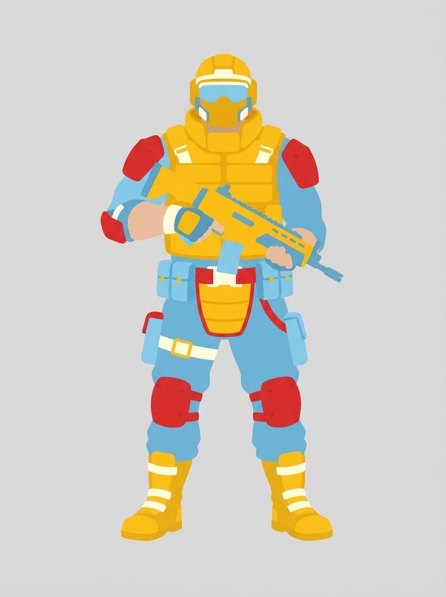 A strong hero