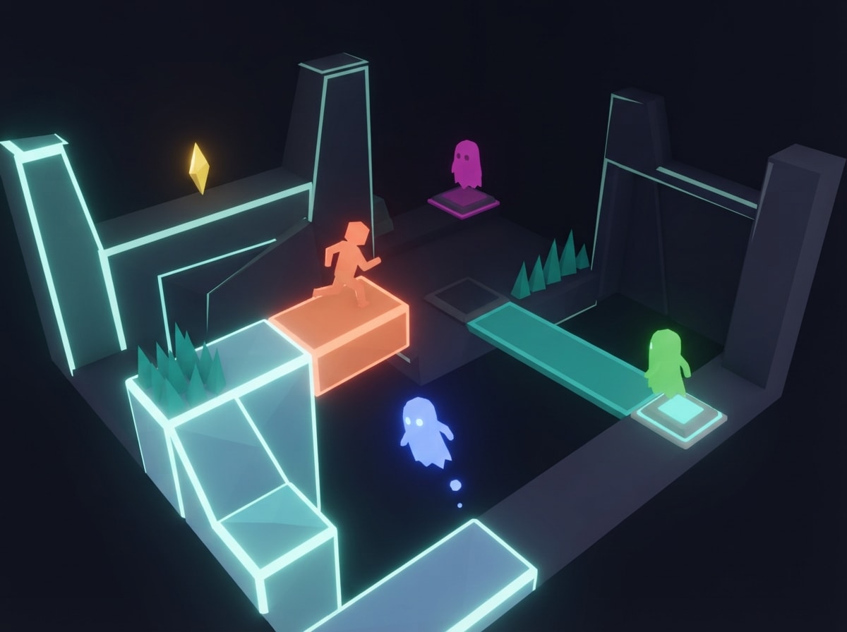 Chunky low-poly