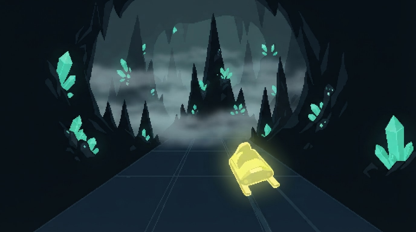Dodge the spiky rocks
