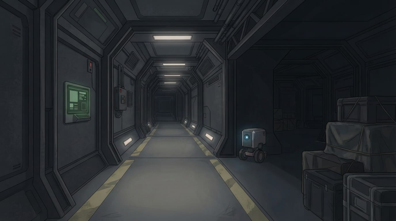 Tight dark halls