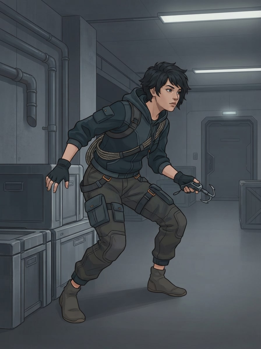 A sneaky hero