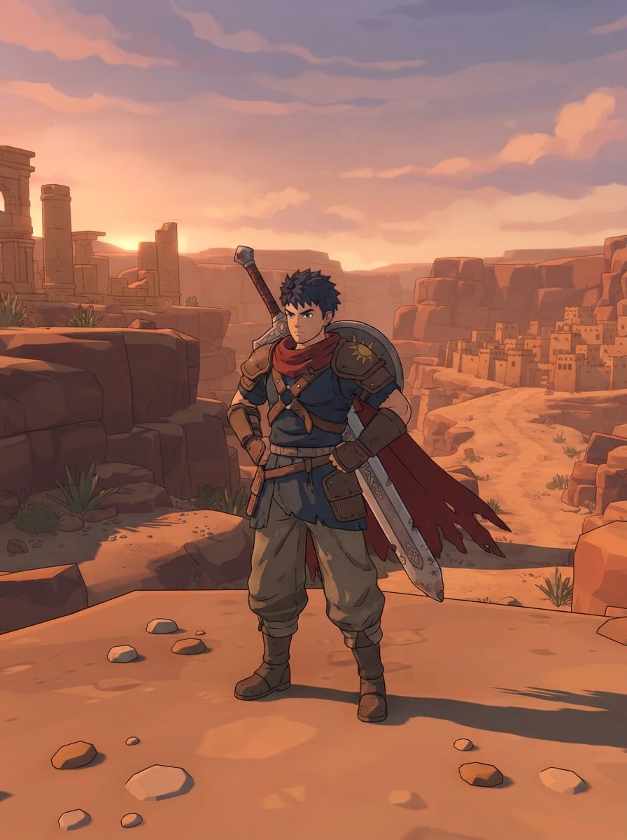 A strong hero