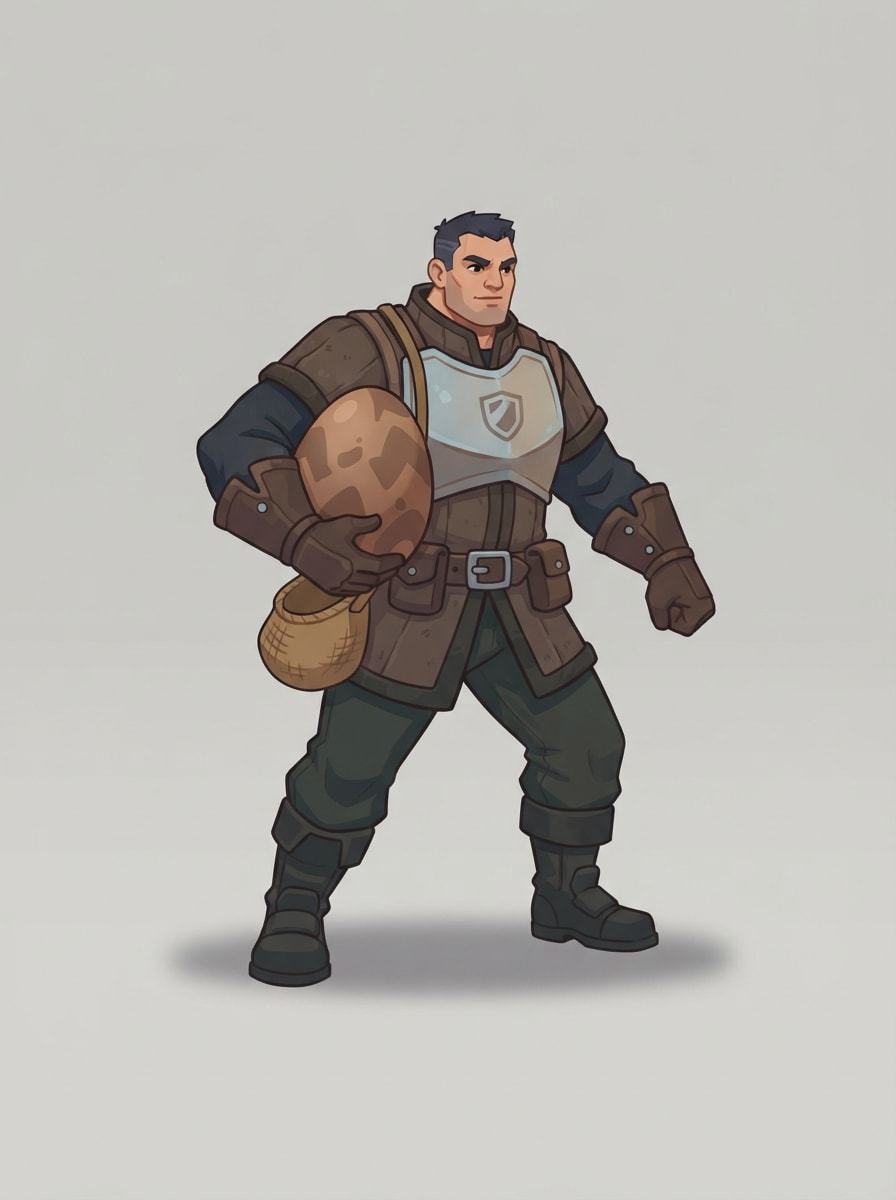 A strong hero