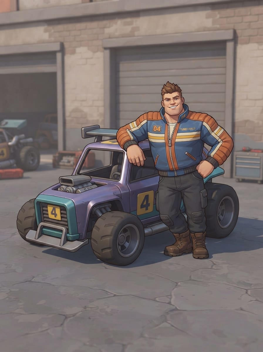 A strong hero