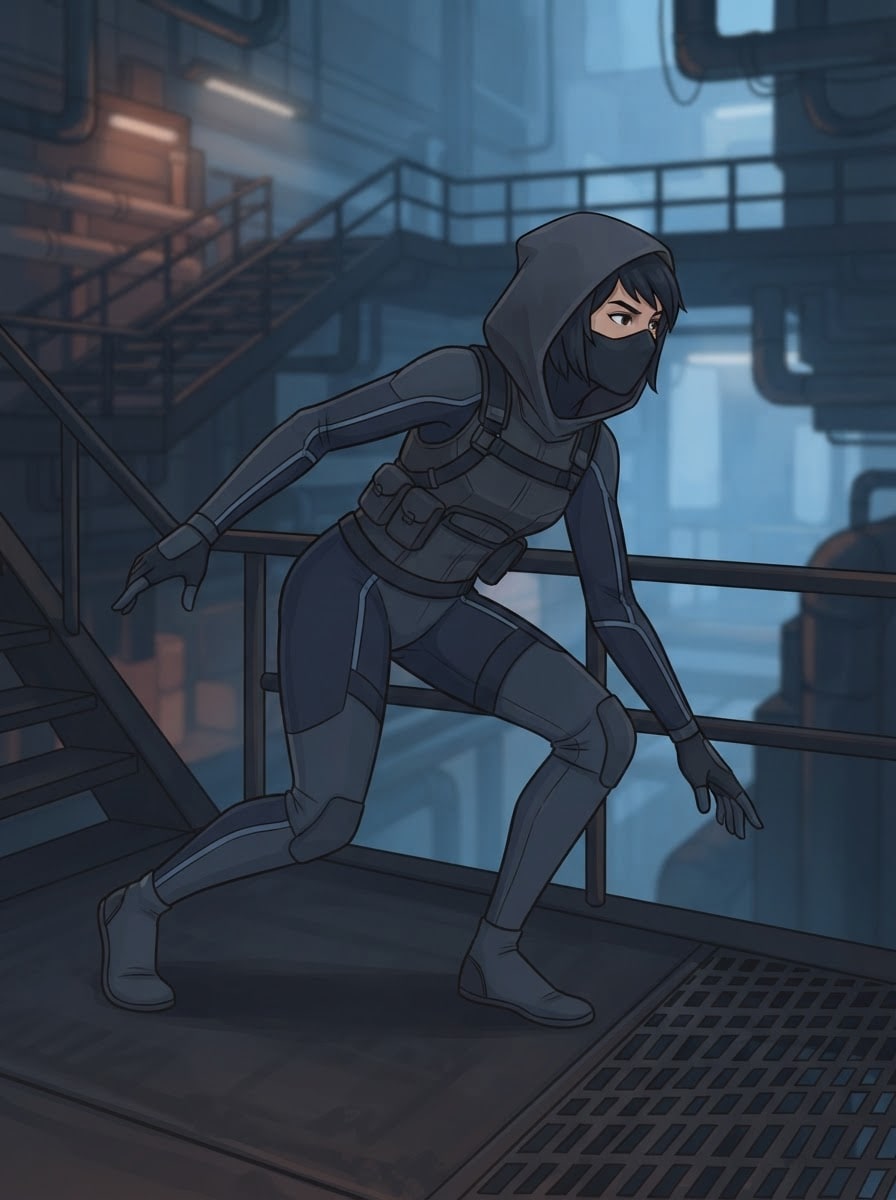 A sneaky hero