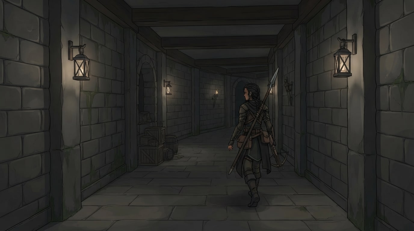 Tight dark halls