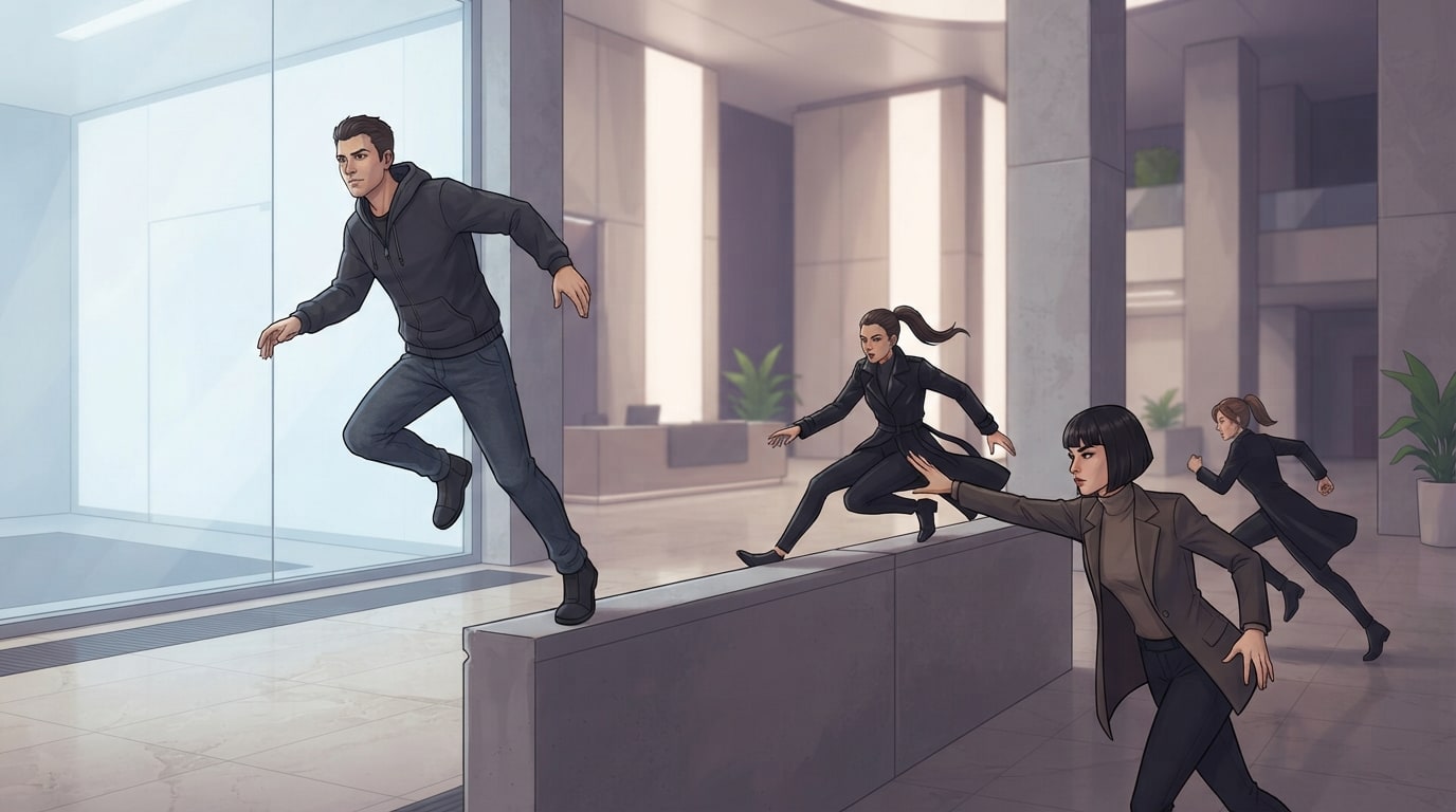 Escape just in time