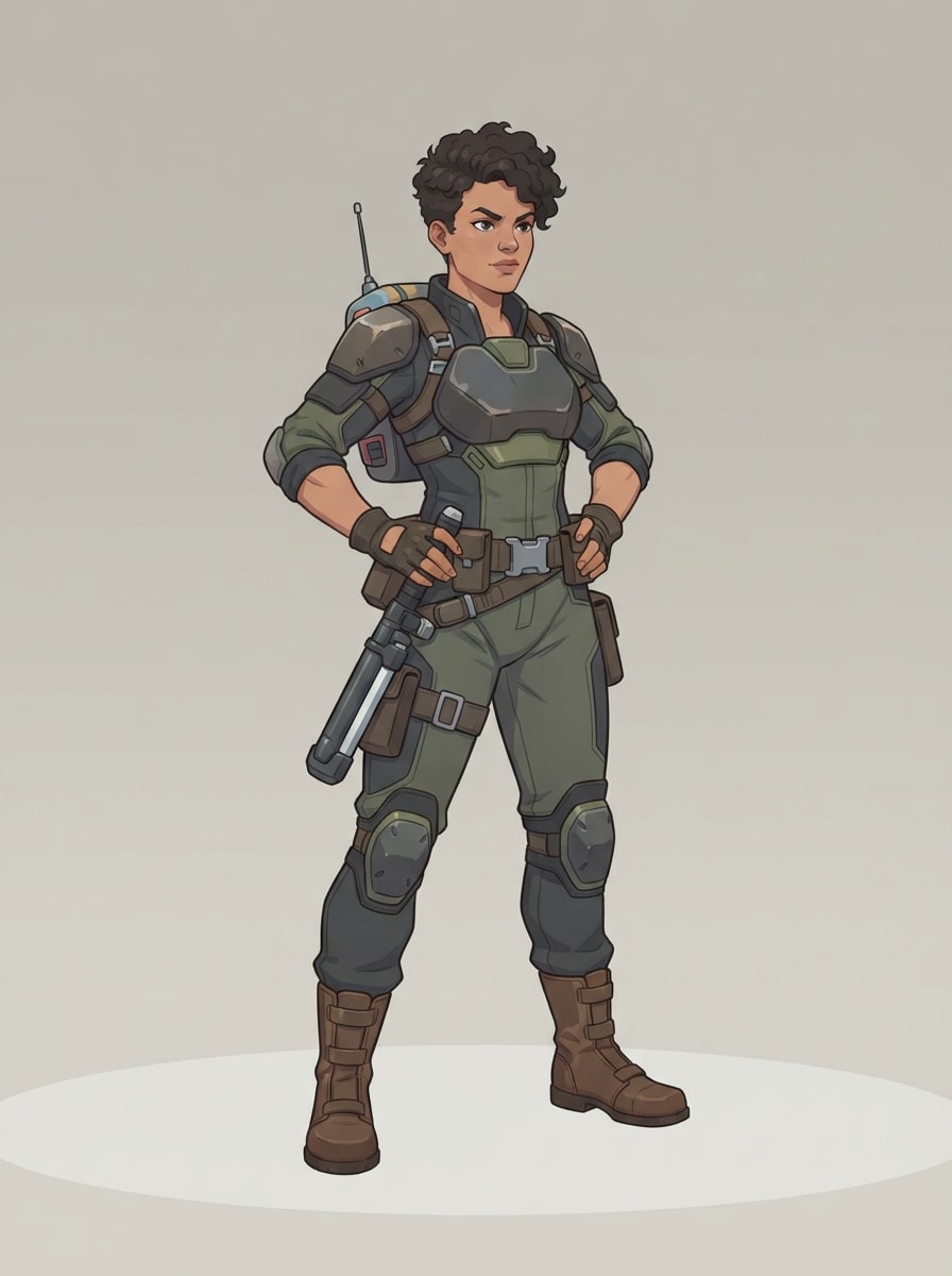 A strong hero