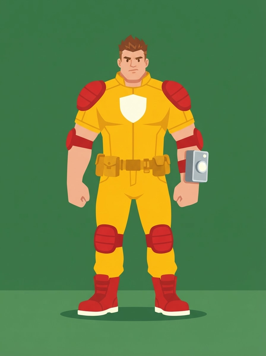 A strong hero