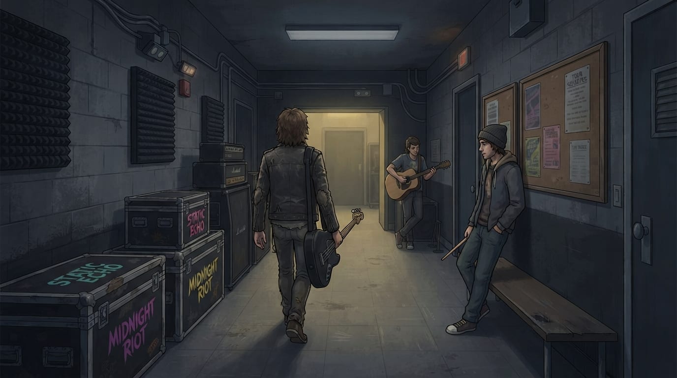 Tight dark halls